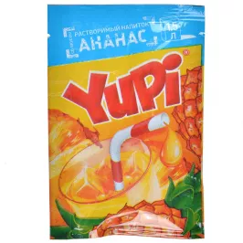 Растворимый напиток YUPI со вкусом ананас картинка 375485 - МосИгра